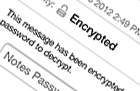 Encrypted email message prompting user for their Notes ID password Encrypted email message prompting user for their Notes ID password